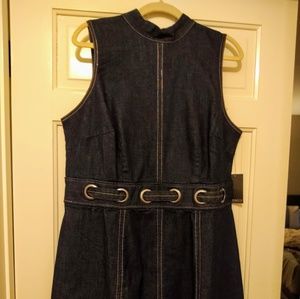 Brand new Eloquii dark denim dress